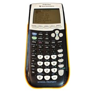 Texas Instruments TI-84 Plus Graphing Calculator Yellow